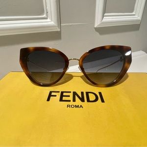 NWT Fendi Havana Sunglasses